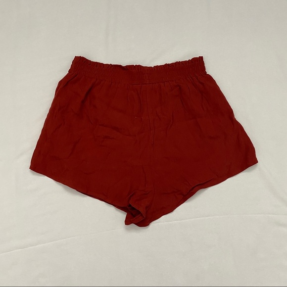 Forever21 Red High Waisted Shorts - Picture 2 of 3